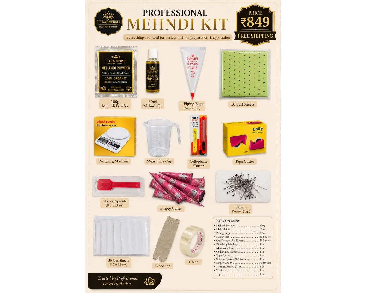 professional kit