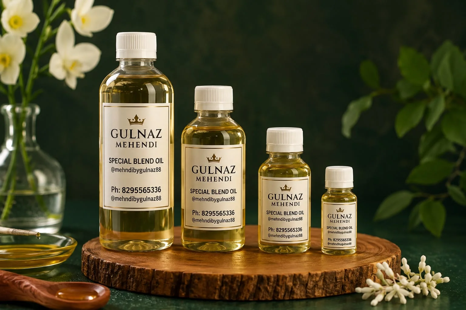 Gulnaz Mehendi Blend Oil